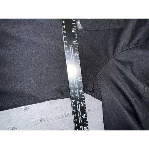 5.11 Tactical Long Sleeve Performance Polo Men’s XL Black - Picture 9 of 10